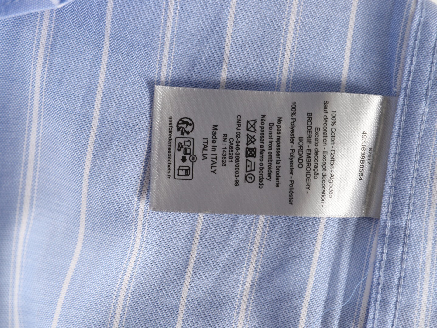 D*or 25ss long-sleeved shirts