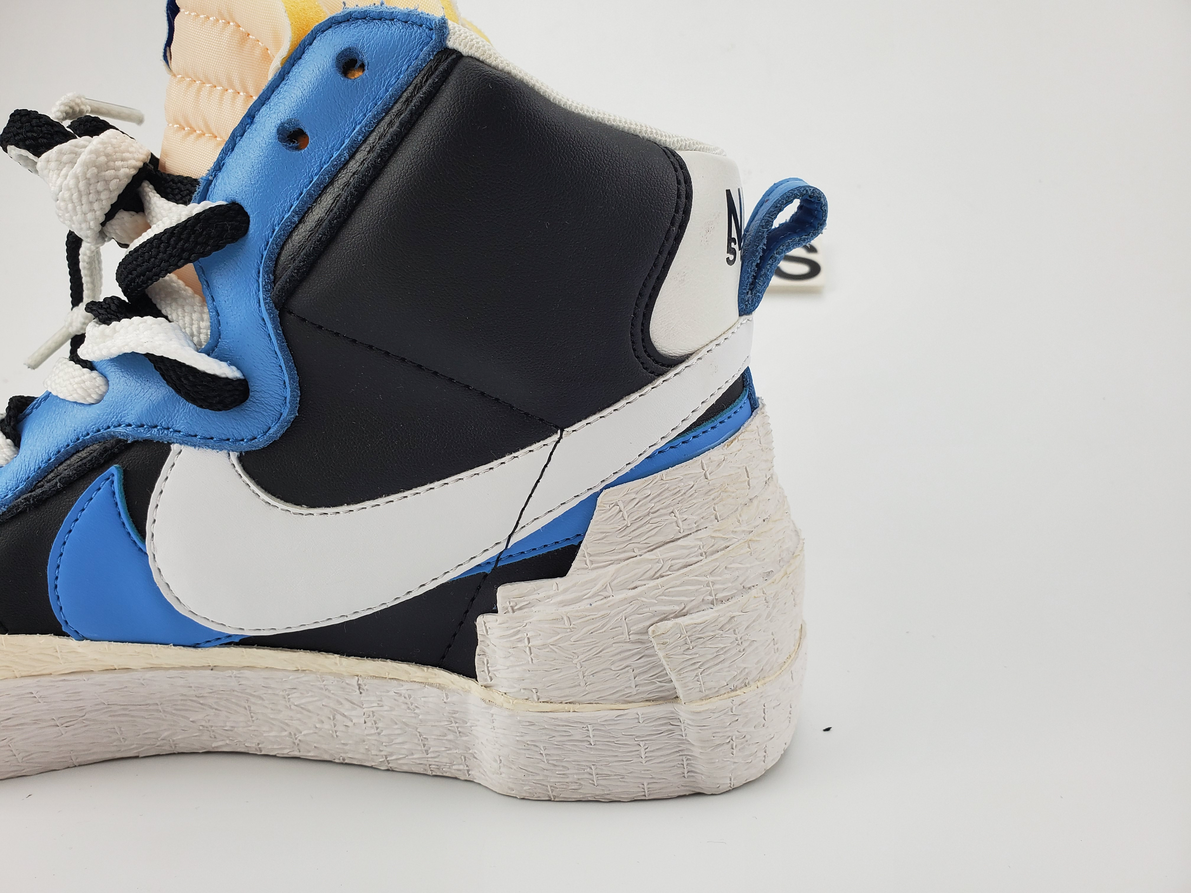 Nike Blazer High sacai White Black Legend Blue