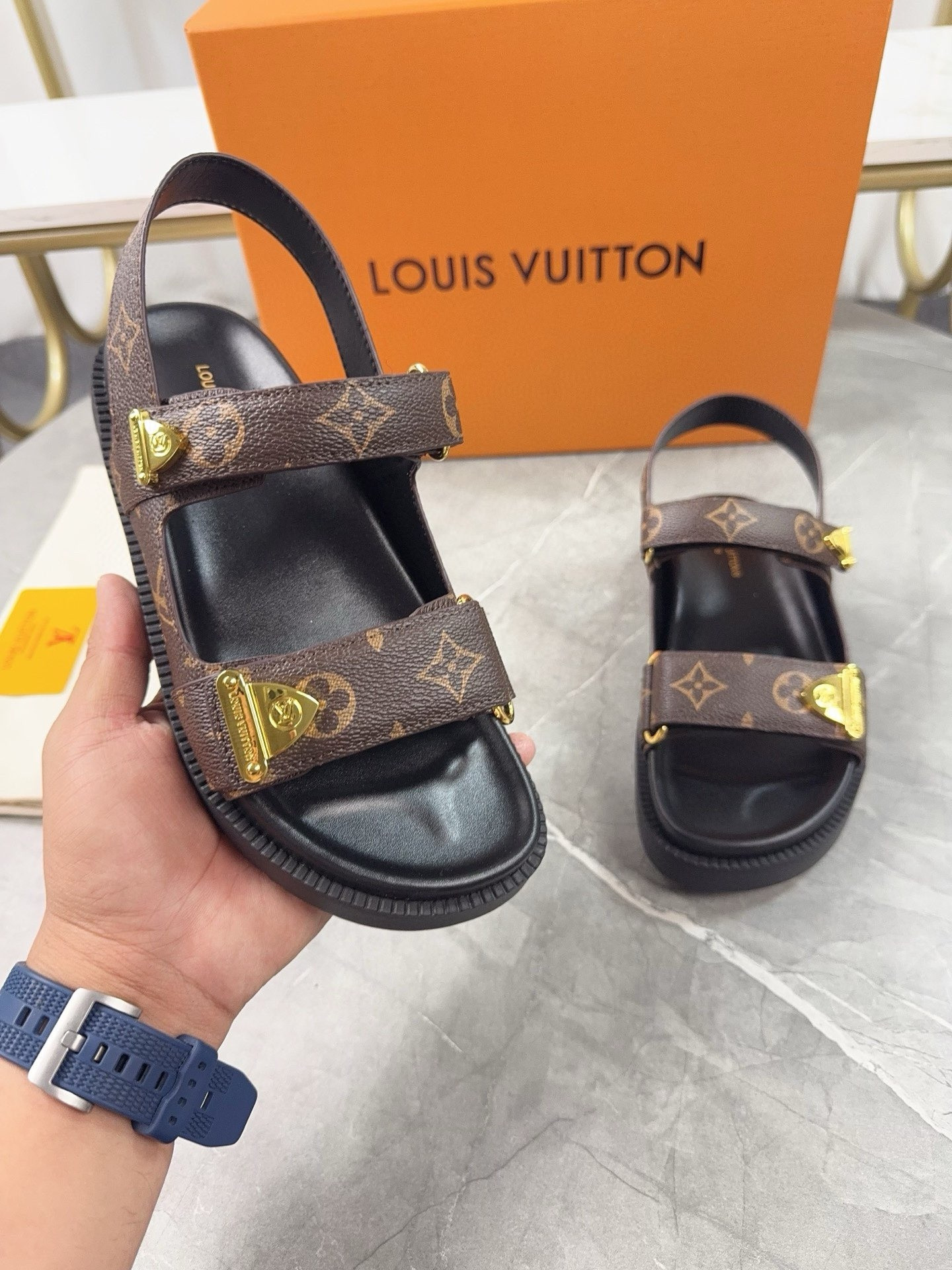 UA LV Sunset Comfort Sandal