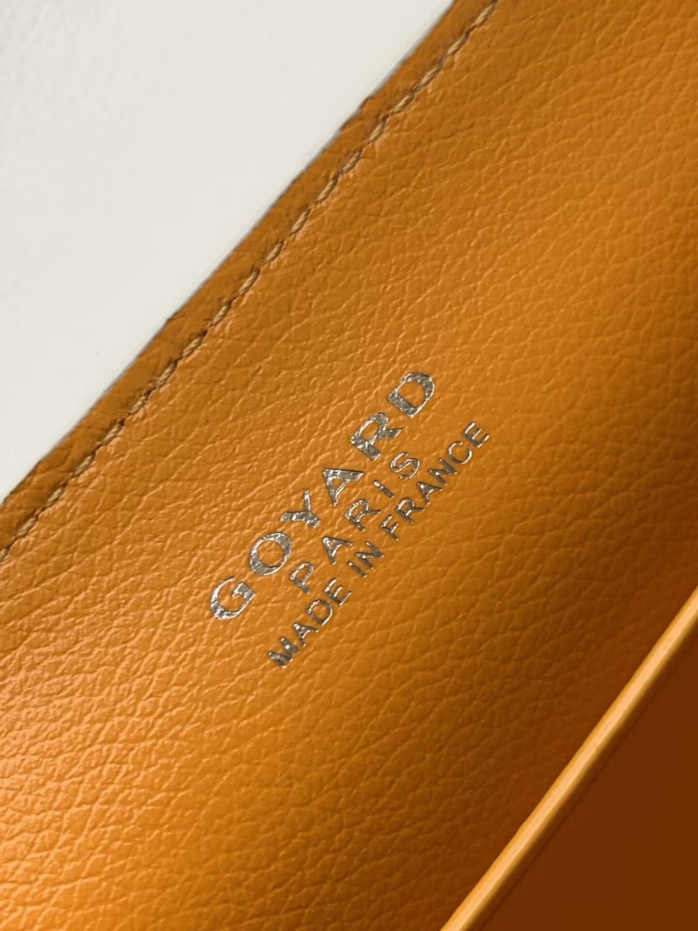 Go*ard white mini Go*ardine saigon souple 15x20x7cm