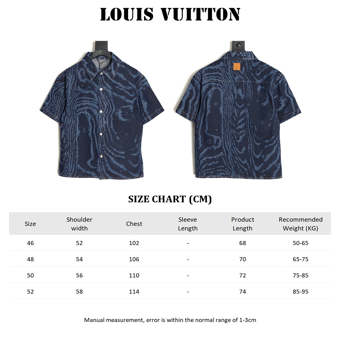 l0*is V*t0n lv short-sleeved shirts