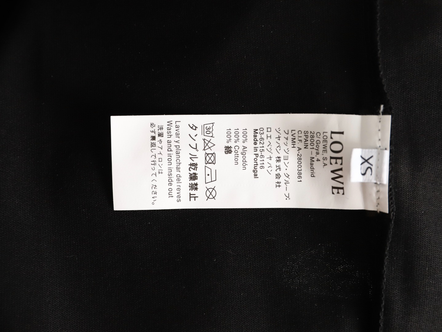 L0ew* x on 25ss short-sleeved t-shirt