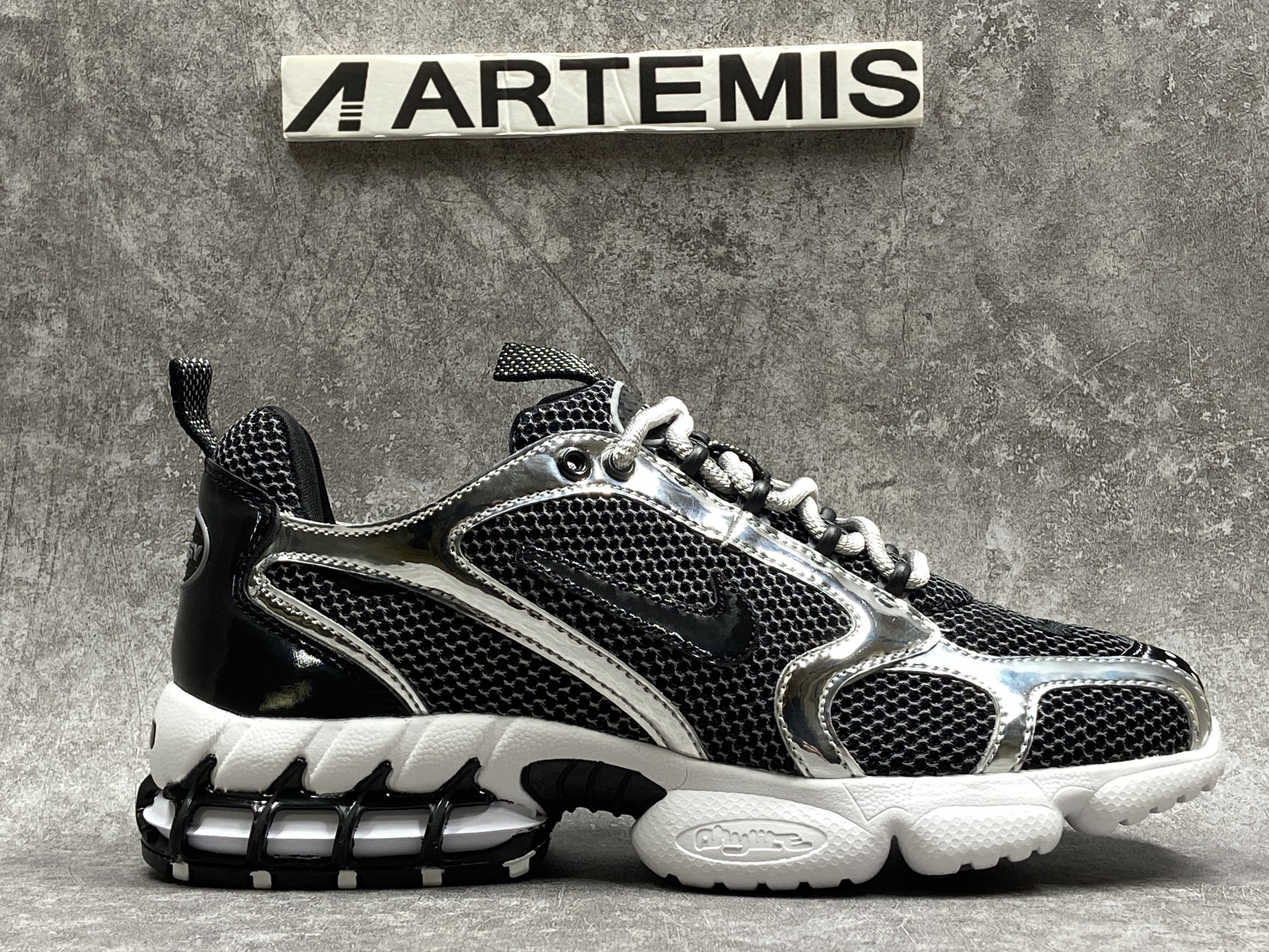 Nike Air Zoom Spiridon Cage 2 Stussy Pure Platinum