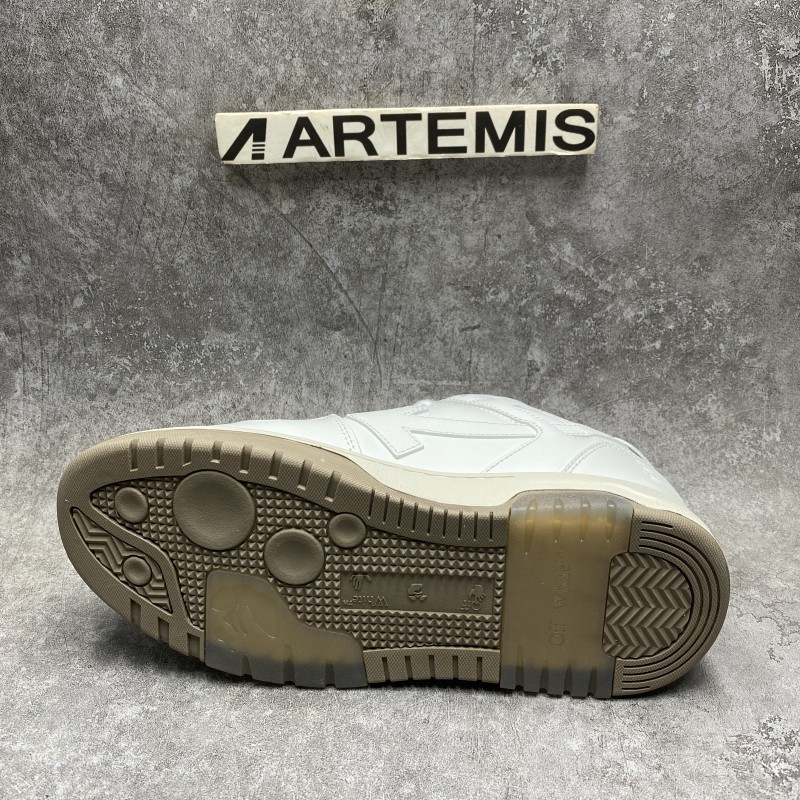 OFF-WHITE Out Of Office For Walking White Peach