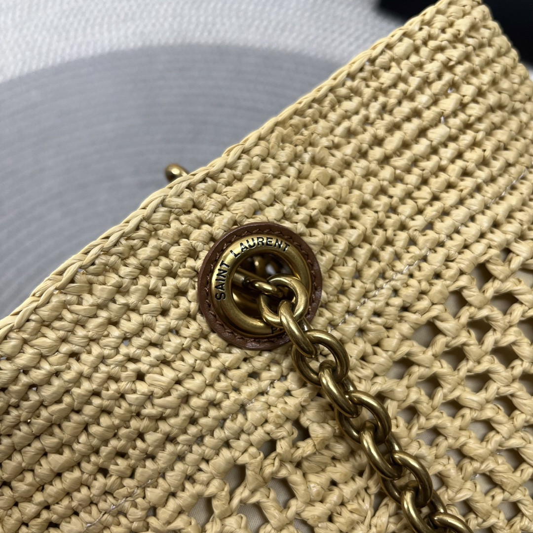 Y*L jamie shopping in raffia 35x35x10cm