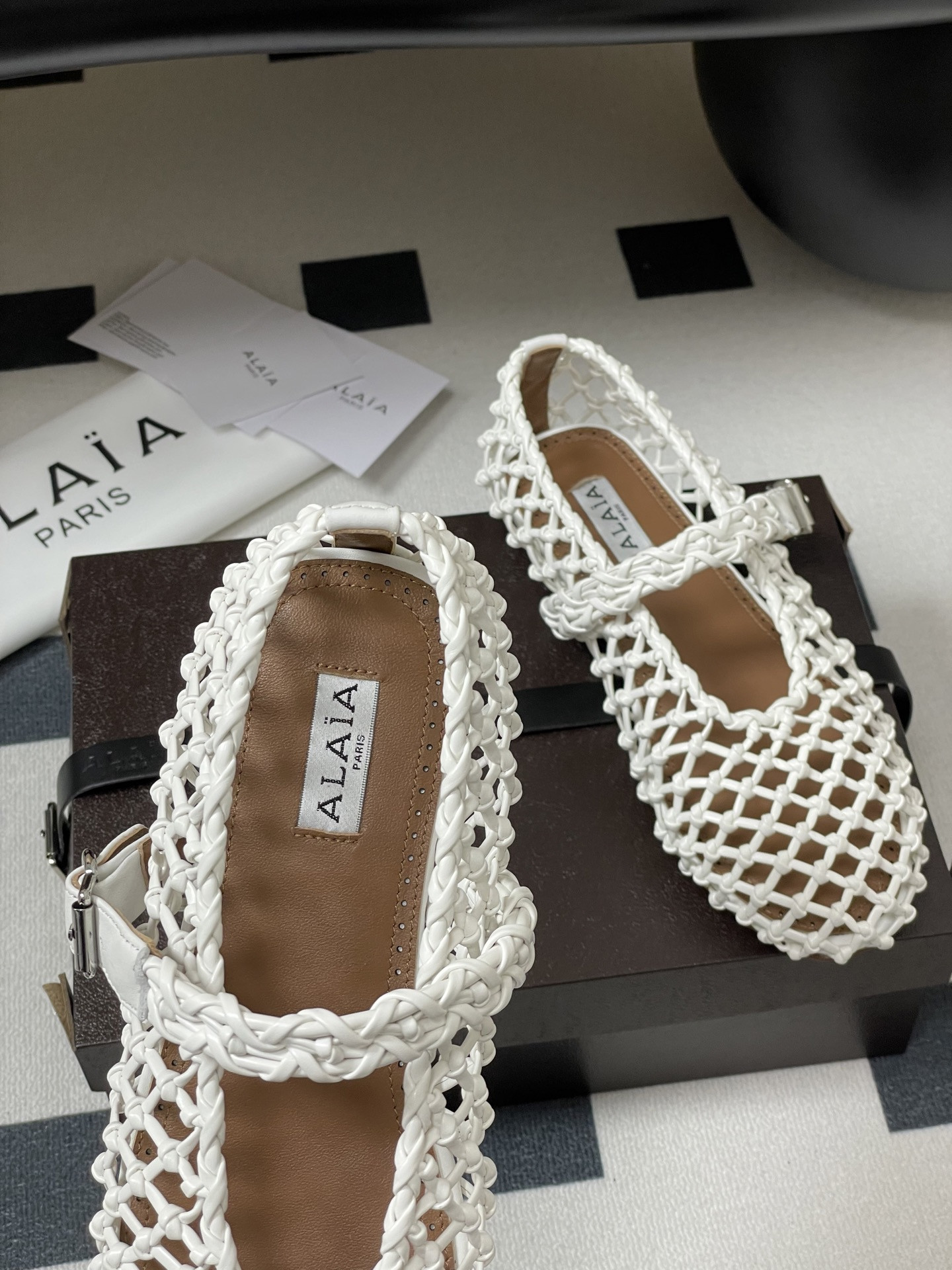 UA Alaïa BRAIDED BALLET FLATS(Customized Size 7-10 days production time)